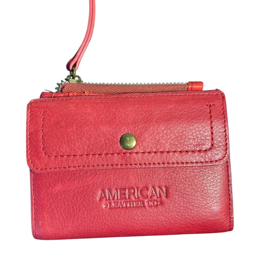 American leather Co. Red Women's Wallet
